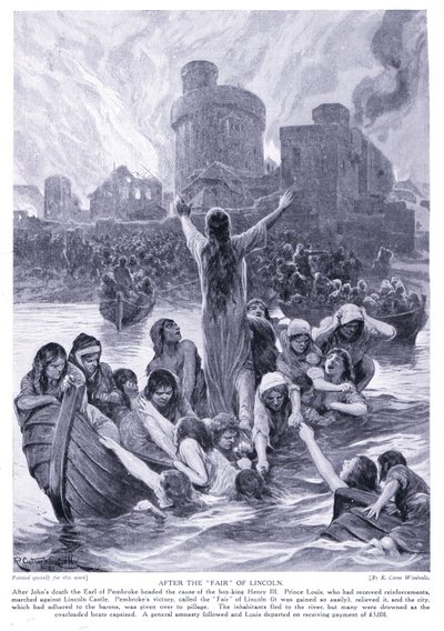 After the Fair of Lincoln by Richard Caton Woodville junior
